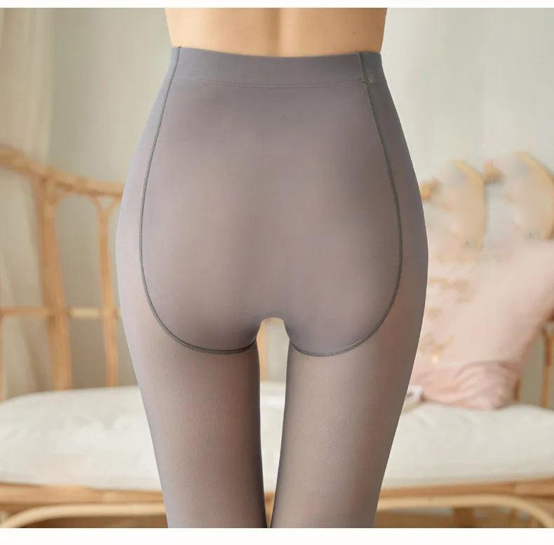 Meia Calça Térmica Forrada de Lã FemmeFatal - Modela e Aquece ao Mesmo Tempo [Compre 1 Leve 2]