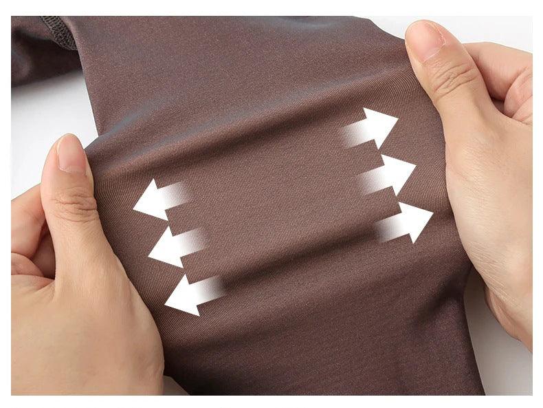 Meia Calça Térmica Forrada de Lã FemmeFatal - Modela e Aquece ao Mesmo Tempo [Compre 1 Leve 2]